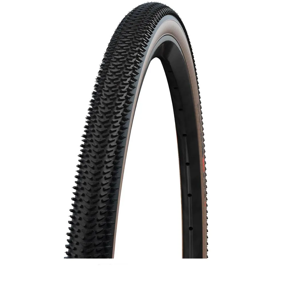 uPRISE Bikes Schwalbe G-One R Evo Super Race V Guard 650bx45c Gravel Tyre Black/Tan | Price match, 365 day return s, 18-Month Warranty, Finance Available & Free UK Delivery